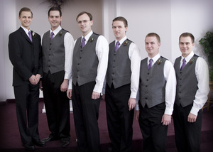 Daniel with his Groomsmen
